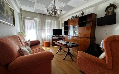 Living room of Flat for sale in León Capital   with Heating, Parquet flooring and Terrace