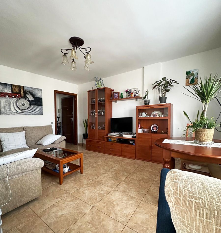 Sala d'estar de Pis en venda en Eivissa amb Aire condicionat, Terrassa i Moblat