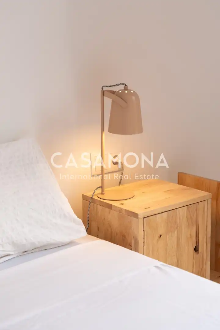 Bedroom of Apartments for rent in Barcelona  with Air Conditioner, Heating and Terrace