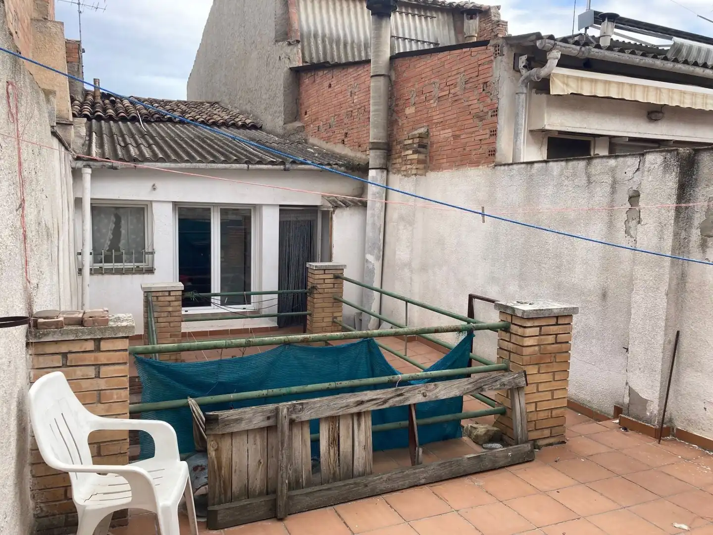 Terrassa de Casa o xalet en venda en Bellvís amb Traster