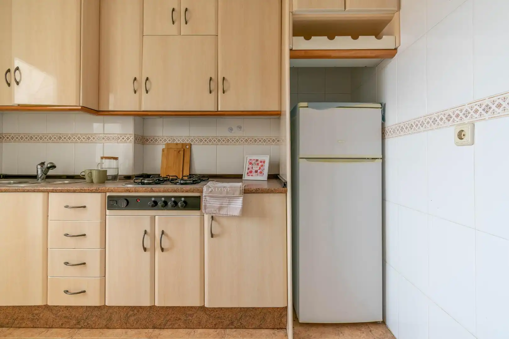 Kitchen of Flat for sale in Almería  with Terrace and Furnished