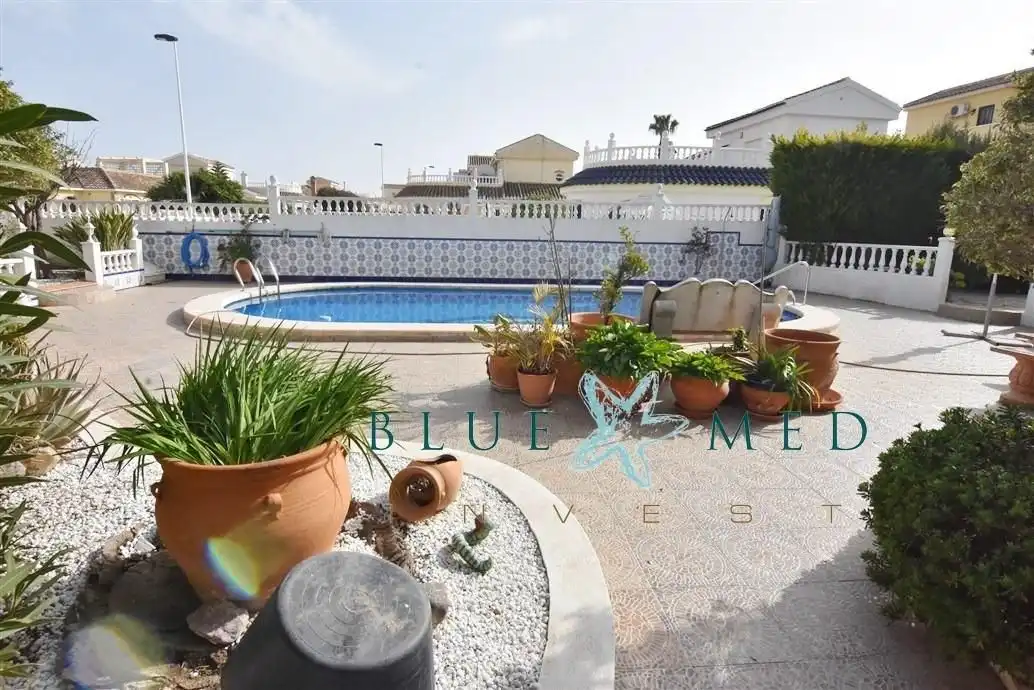 Vista exterior de Casa o chalet en venta en Mazarrón con Aire acondicionado, Jardín privado y Terraza