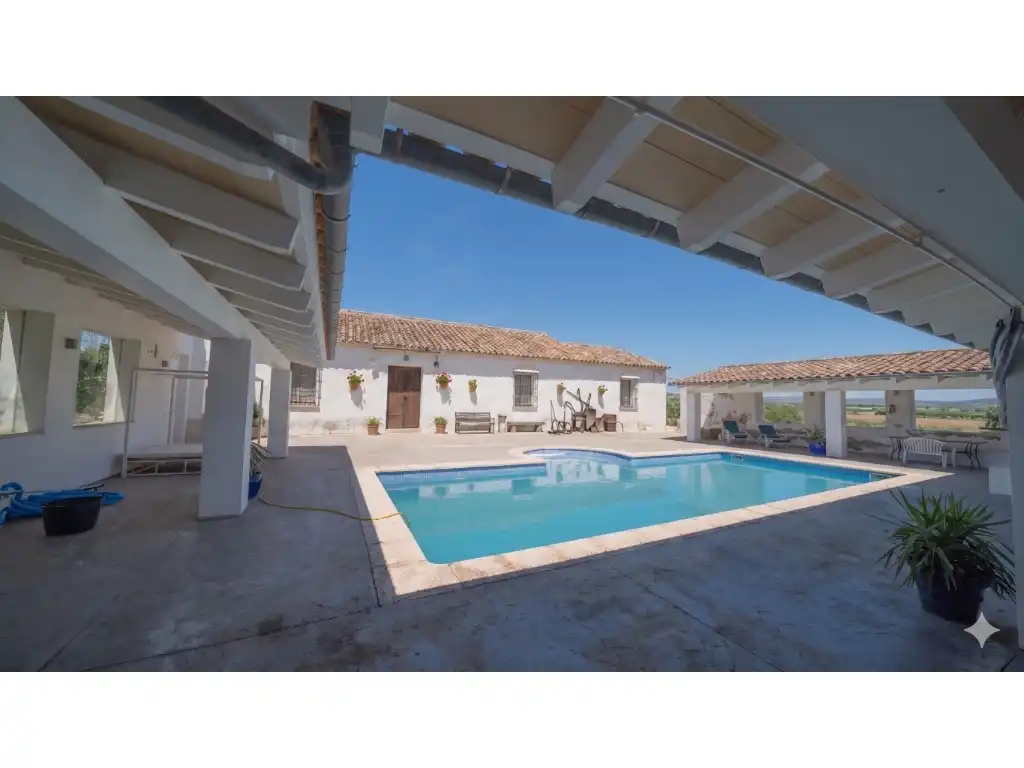 Schwimmbecken von Haus oder Chalet zum Verkauf in Llucmajor mit Klimaanlage, Privatgarten und Terrasse
