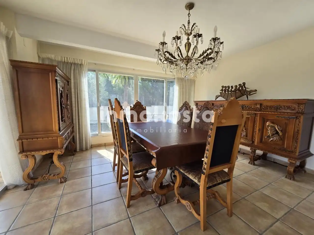 Dining room of Houses for sale in L'Alfàs del Pi  with Air Conditioner, Heating and Private garden