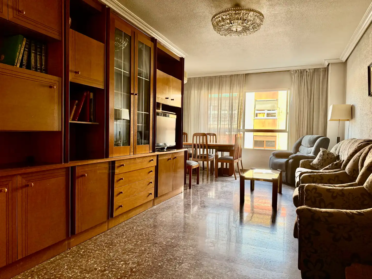 Living room of Flat for sale in Murcia  with Storage room and Balcony
