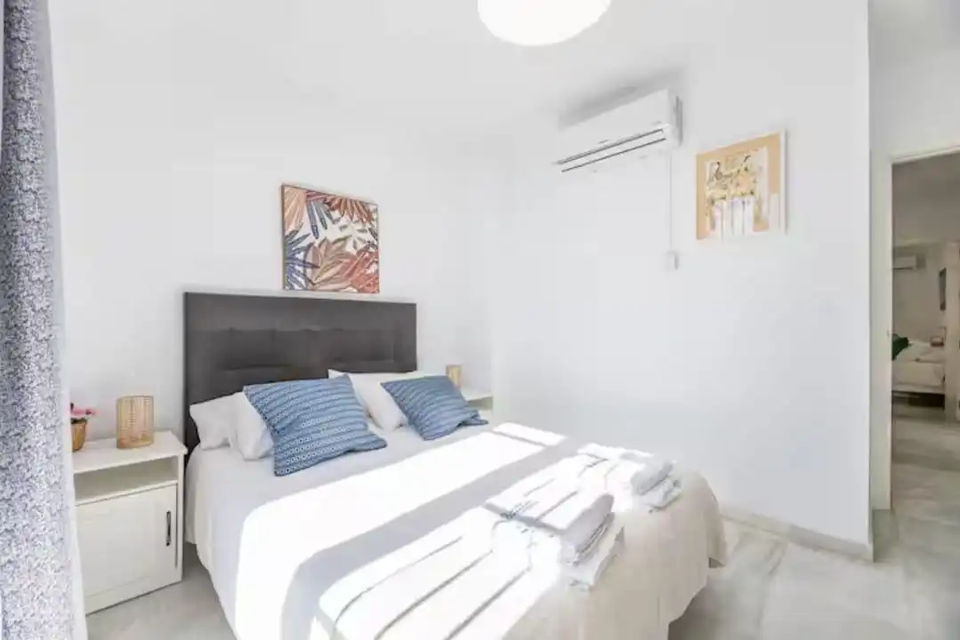 Bedroom of Detached homes for sale in Benalmádena  with Air Conditioner, Terrace and Storage room