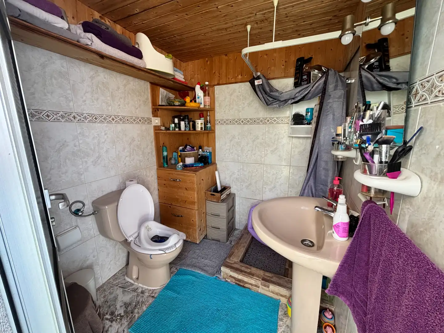 Baño de Casa adosada en venta en La Victoria de Acentejo con Jardín privado, Terraza y Trastero