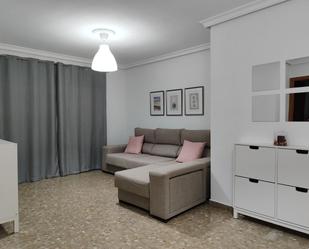 Sala d'estar de Pis de lloguer en  Huelva Capital amb Moblat i Balcó