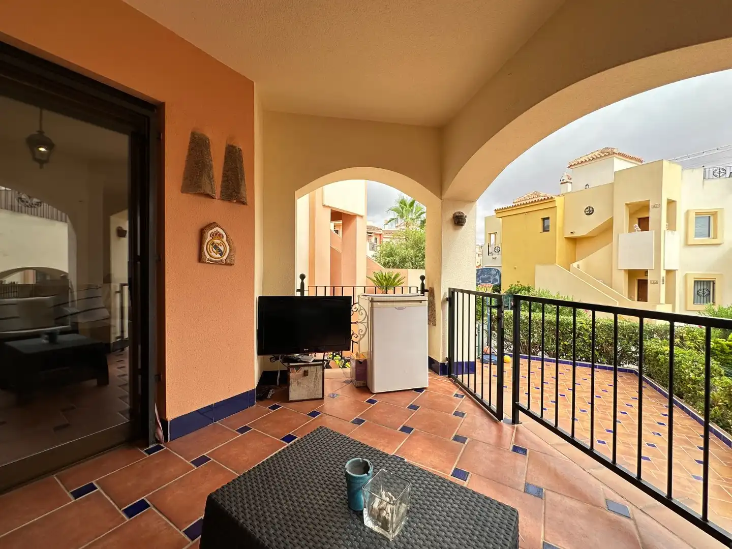 Terrace of Apartments for sale in Torrevieja  with Air Conditioner, Swimming Pool and Internet