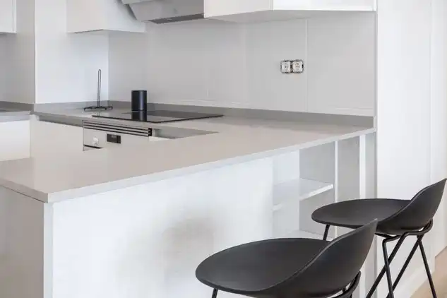 Cocina de Ático en venta en Marbella con Aire acondicionado, Calefacción y Jardín privado