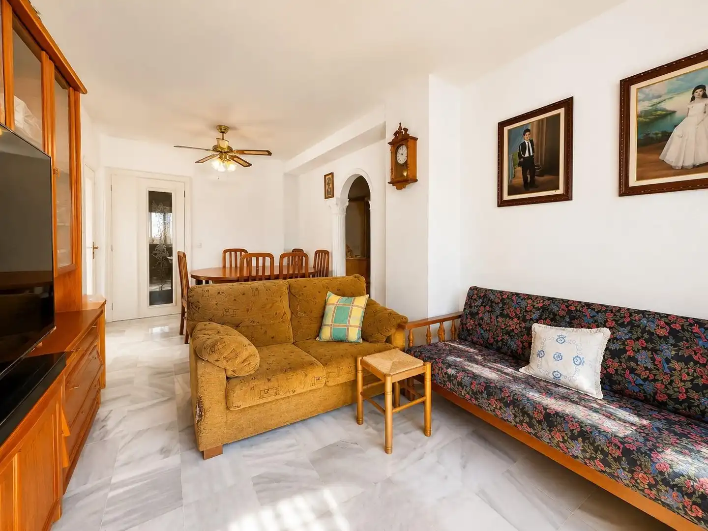 Wohnzimmer von Wohnung zum Verkauf in Marbella mit Terrasse und Gemeinschaftspool