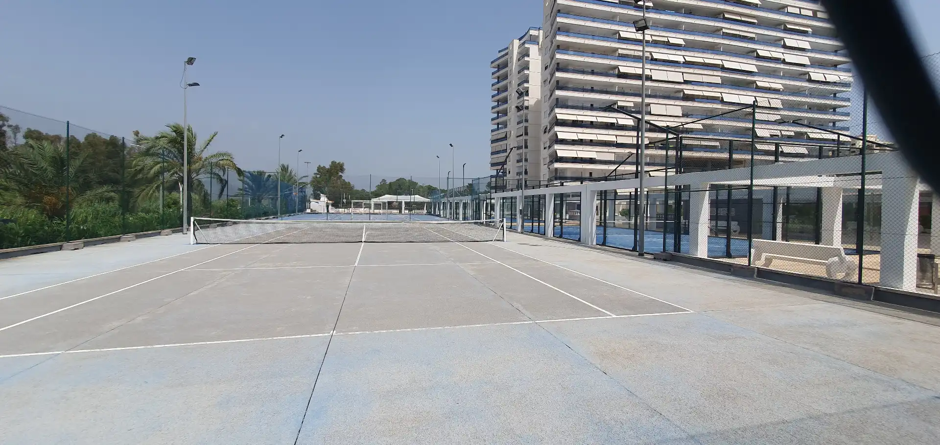 Terrassa de Apartament de lloguer en Gandia amb Aire condicionat, Calefacció i Jardí privat