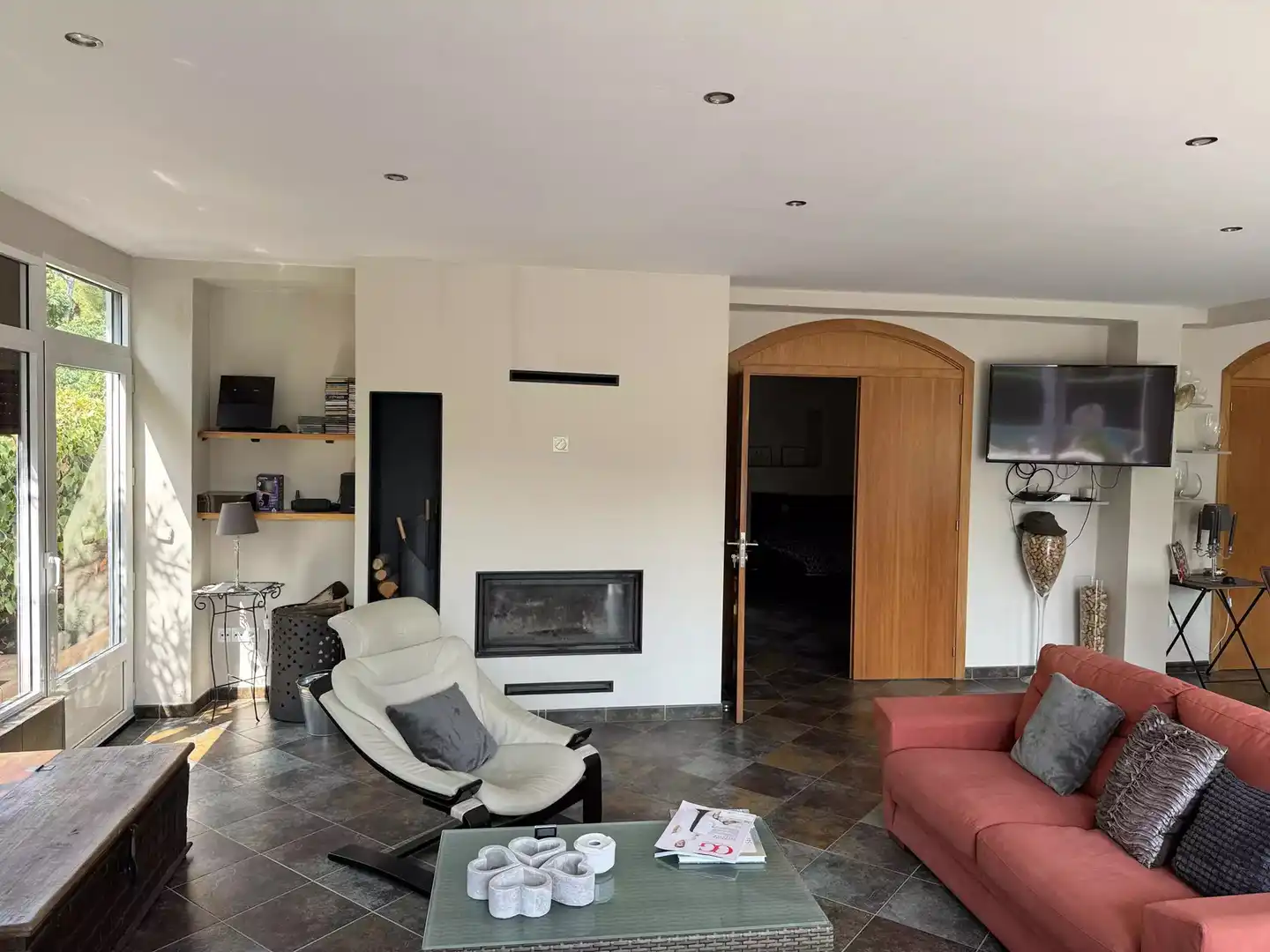 Sala d'estar de Casa o xalet en venda en Colera amb Aire condicionat, Calefacció i Jardí privat