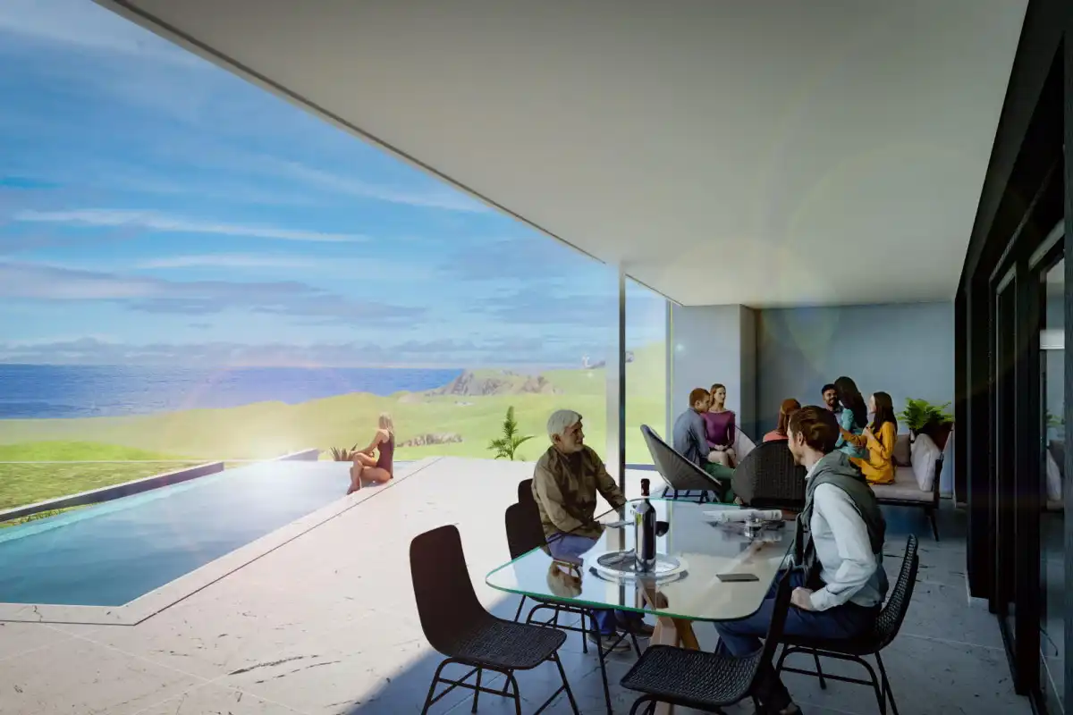 Terraza de Casa o chalet en venta en La Nucia con Piscina