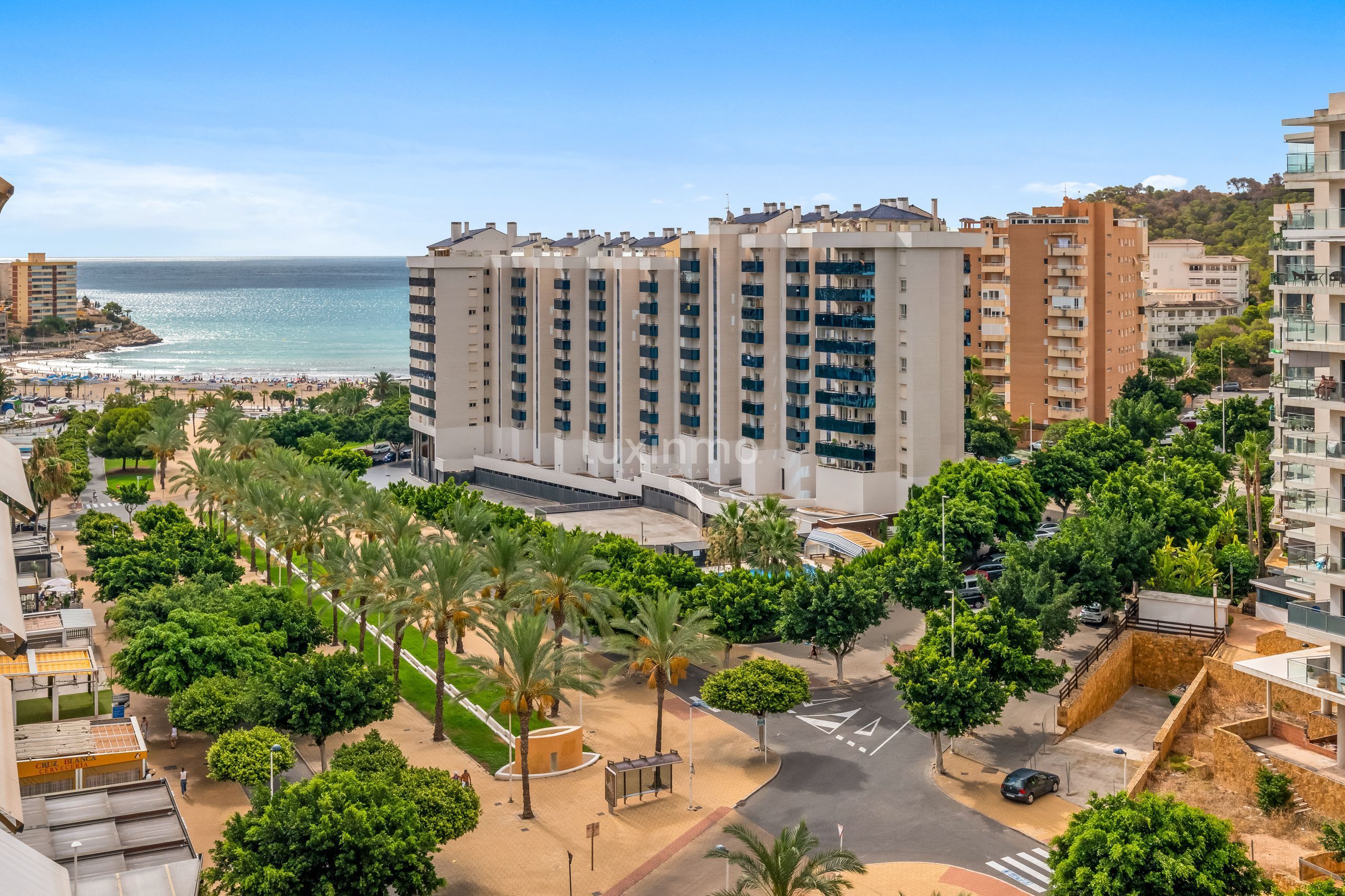Exterior view of Flat for sale in Villajoyosa / La Vila Joiosa  with Air Conditioner, Private garden and Balcony