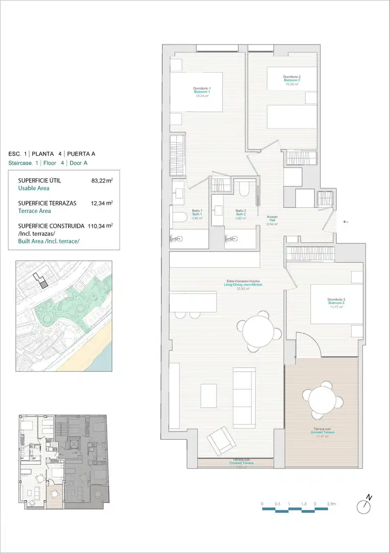 Apartment zum Verkauf in Centro Urbano, imagen 16