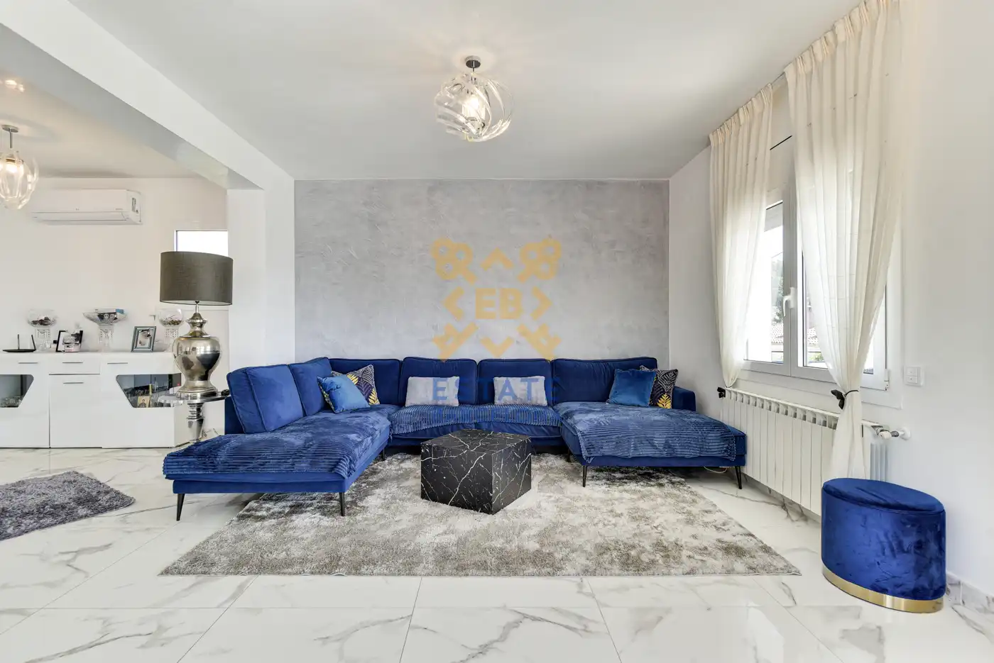 Sala de estar de Casa o chalet en venta en Lloret de Mar con Aire acondicionado, Jardín privado y Terraza