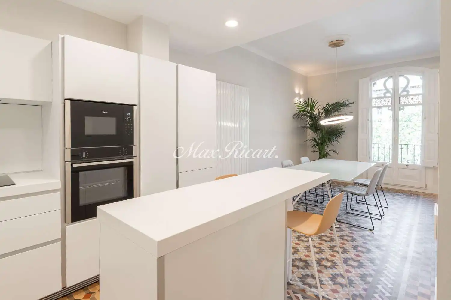 Kitchen of Flat for rent in Barcelona  with Air Conditioner, Heating and Storage room