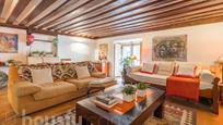 Living room of Flat for sale in  Madrid Capital  with Air Conditioner and Balcony