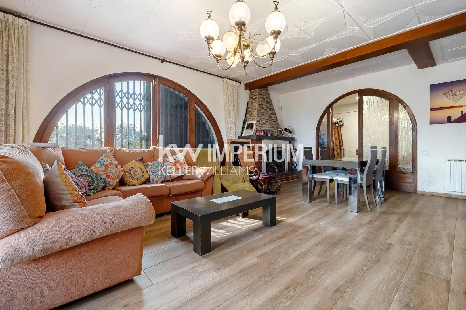 Living room of Houses for sale in Tarragona  with Air Conditioner, Private garden and Terrace