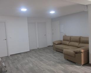 Living room of Flat for sale in  Almería Capital  with Air Conditioner, Oven and Microwave