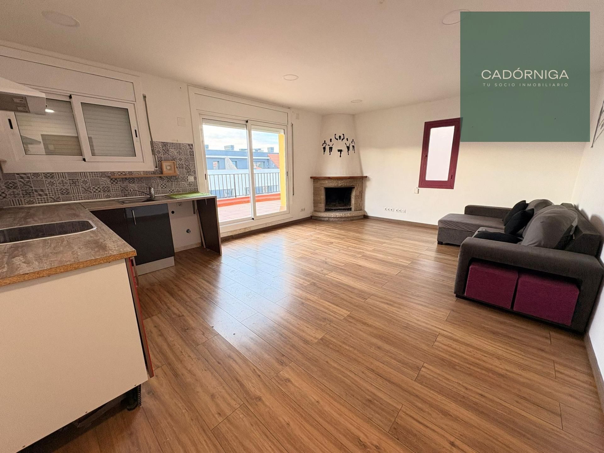 Vista exterior de Ático en venta en Granollers con Terraza