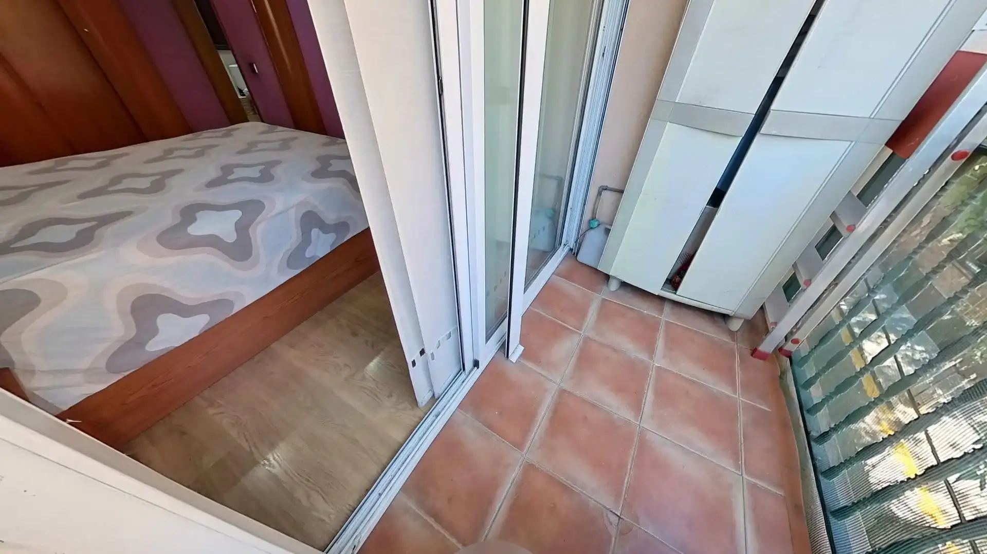 Terraza de Piso en venta en Santa Coloma de Gramenet con Aire acondicionado, Calefacción y Parquet