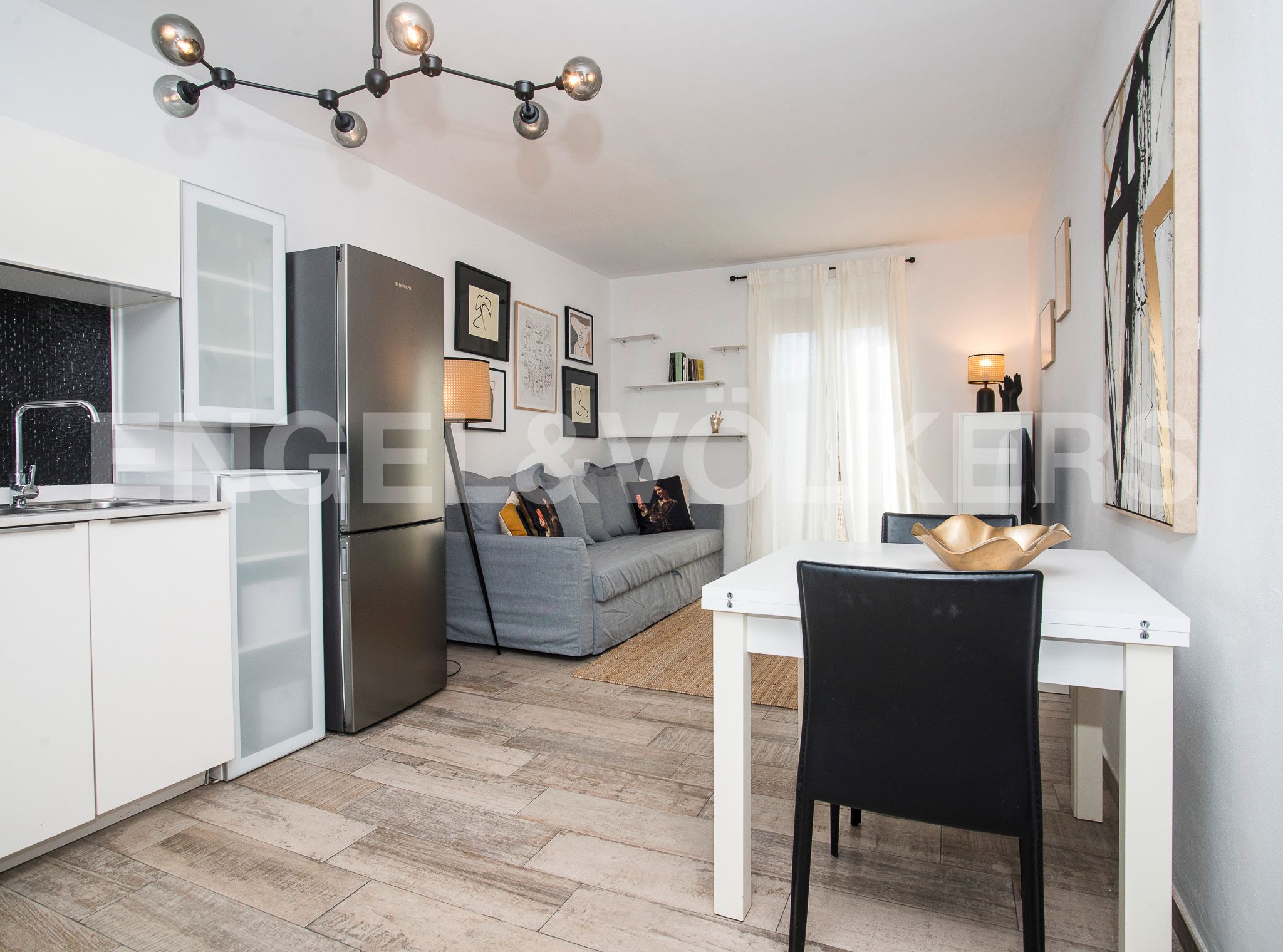 Sala d'estar de Àtic en venda en  Barcelona Capital amb Aire condicionat, Calefacció i Parquet