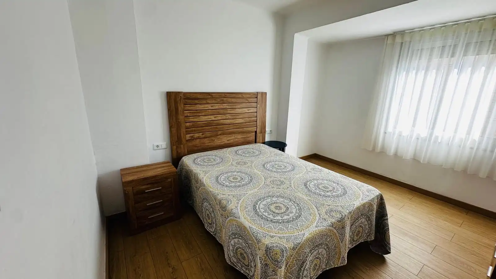 Bedroom of Flat for rent in Tortosa  with Air Conditioner, Heating and Furnished