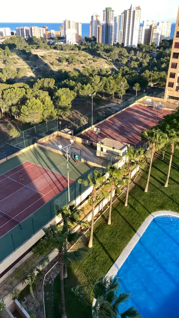 Exterior view of Apartments for sale in Benidorm  with Air Conditioner, Heating and Private garden