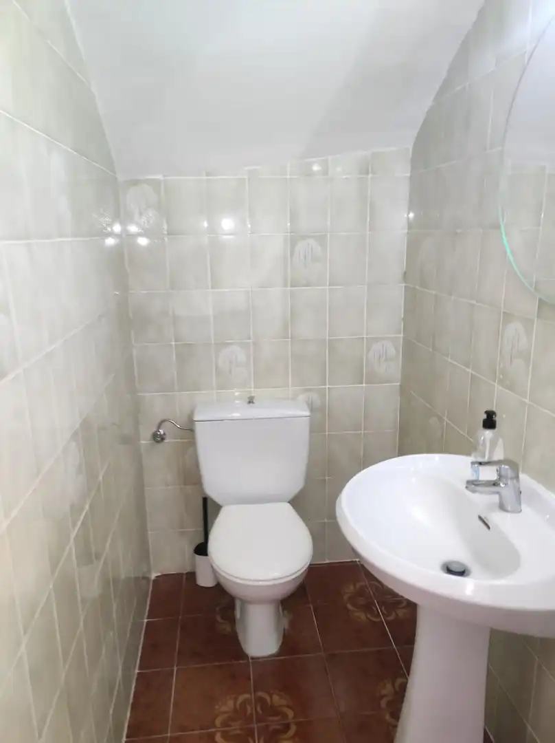 Bany de Casa adosada de lloguer en Peñíscola / Peníscola amb Jardí privat, Terrassa i Traster