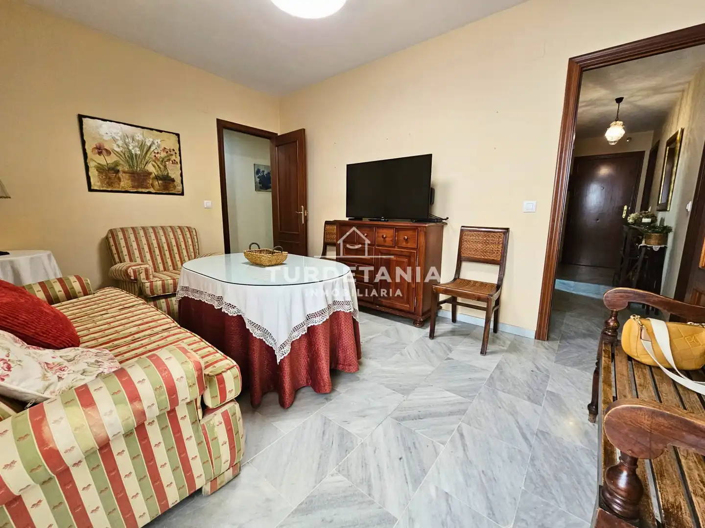 Living room of Ground floor for rent in Sanlúcar de Barrameda  with Furnished and Balcony