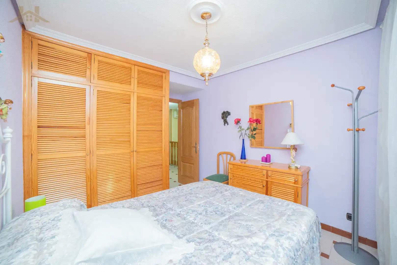 Bedroom of Houses for sale in Fuenlabrada  with Air Conditioner, Heating and Private garden