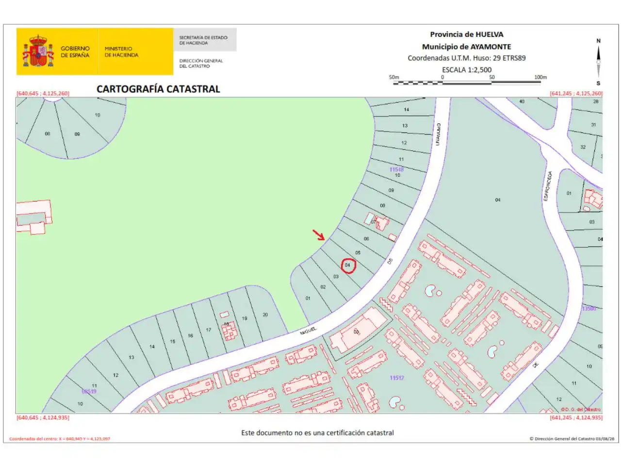 Land for sale in Ayamonte