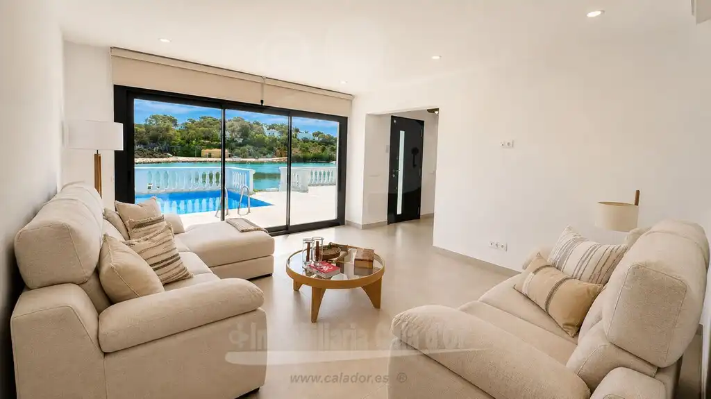 Living room of Houses for sale in Santanyí  with Air Conditioner, Private garden and Swimming Pool