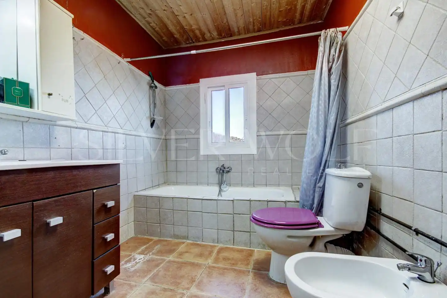 Bany de Casa o xalet en venda en Pontons amb Jardí privat, Terrassa i Traster