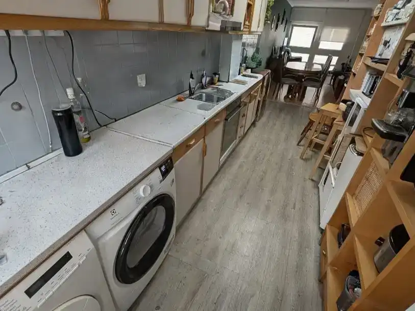 Kitchen of Flat for rent in Narón  with Furnished