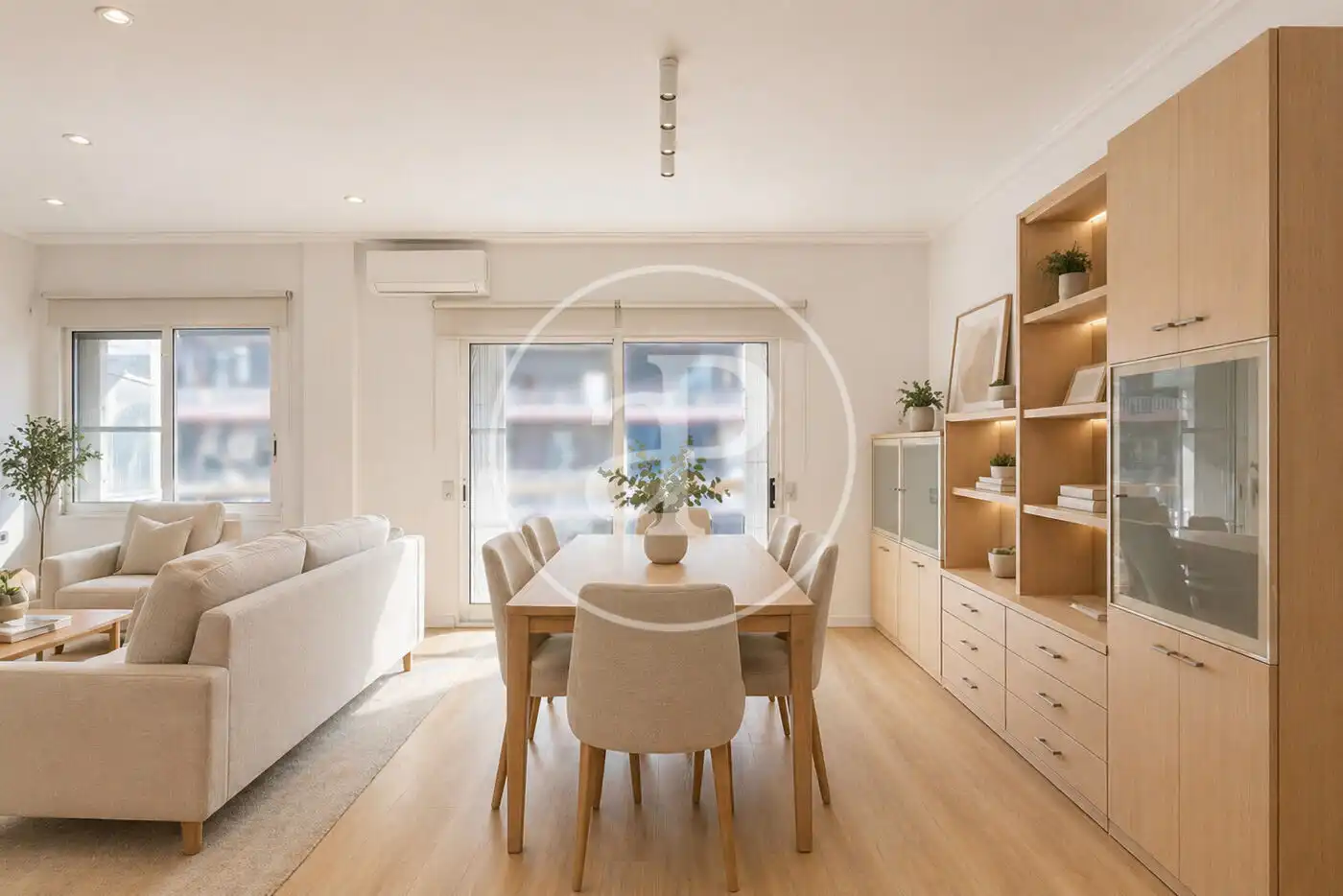 Comedor de Piso en venta en  Valencia Capital con Aire acondicionado, Calefacción y Balcón