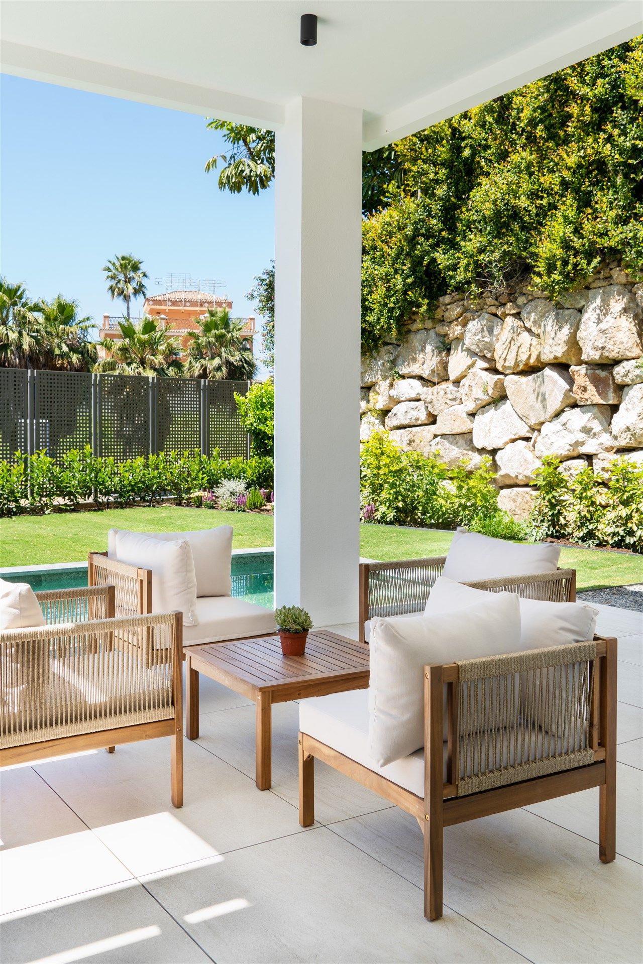 Terraza de Casa o chalet en venta en Estepona con Terraza y Internet