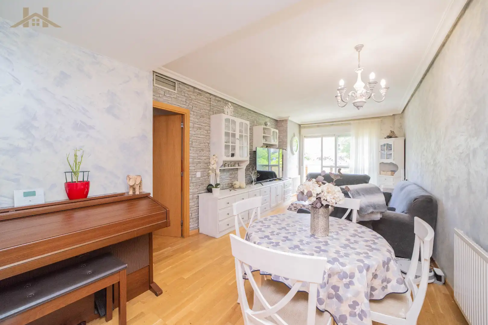 Sala de estar de Piso en venta en Las Rozas de Madrid