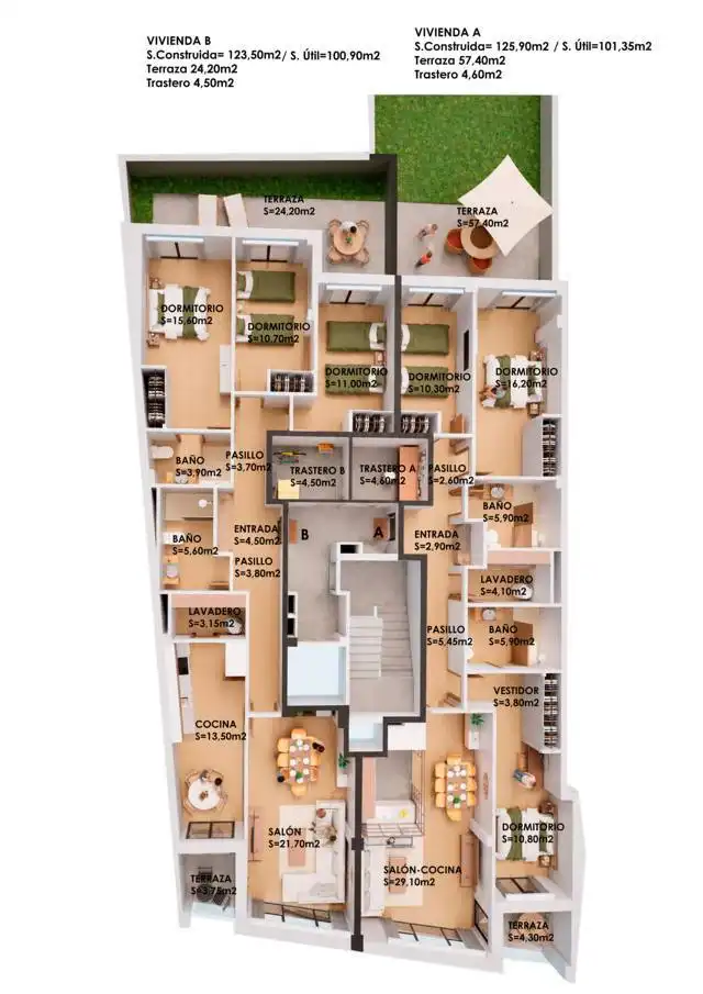 Wohnung mit Terrasse zum Verkauf in Avenida de Ourense 21, imagen 2