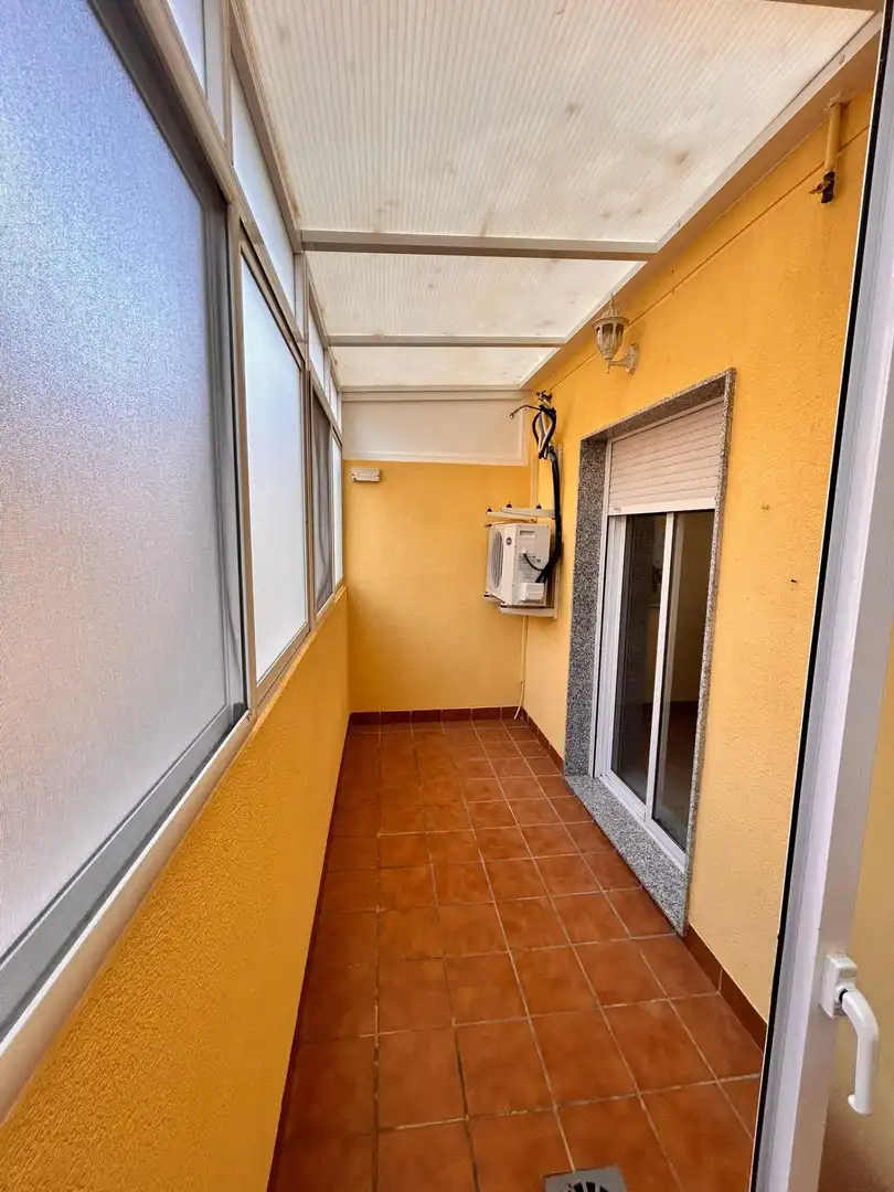 Balcony of Flat for sale in Roquetas de Mar