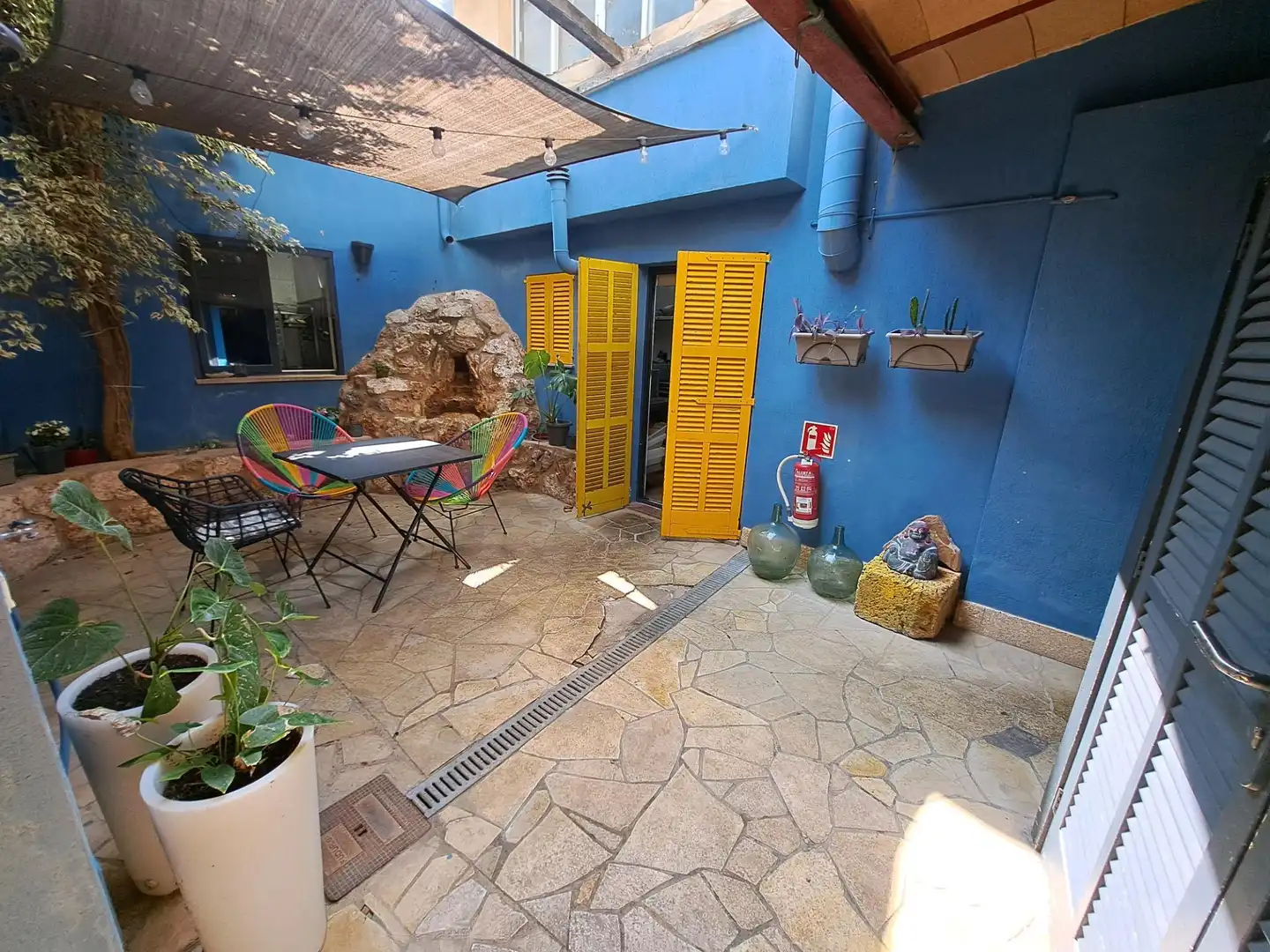 Terraza de Local de alquiler en Santa María del Camí con Amueblado