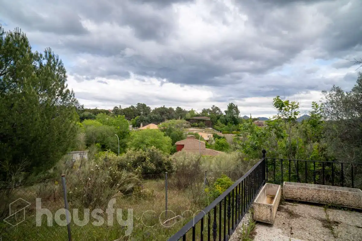 Vista exterior de Casa o chalet en venta en Robledo de Chavela con Calefacción, Jardín privado y Terraza