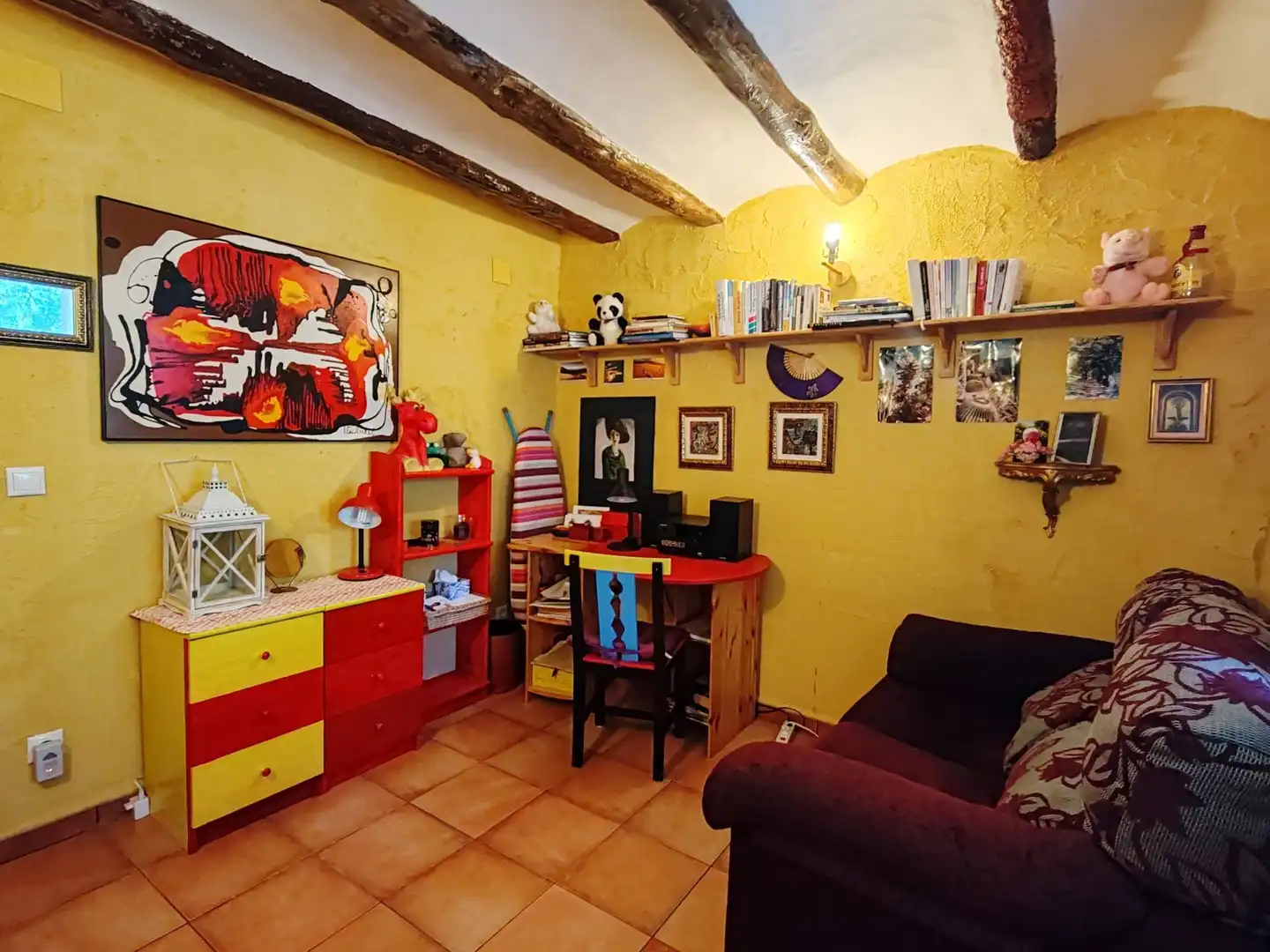 Living room of Country homes for sale in Penàguila  with Heating, Terrace and Storage room