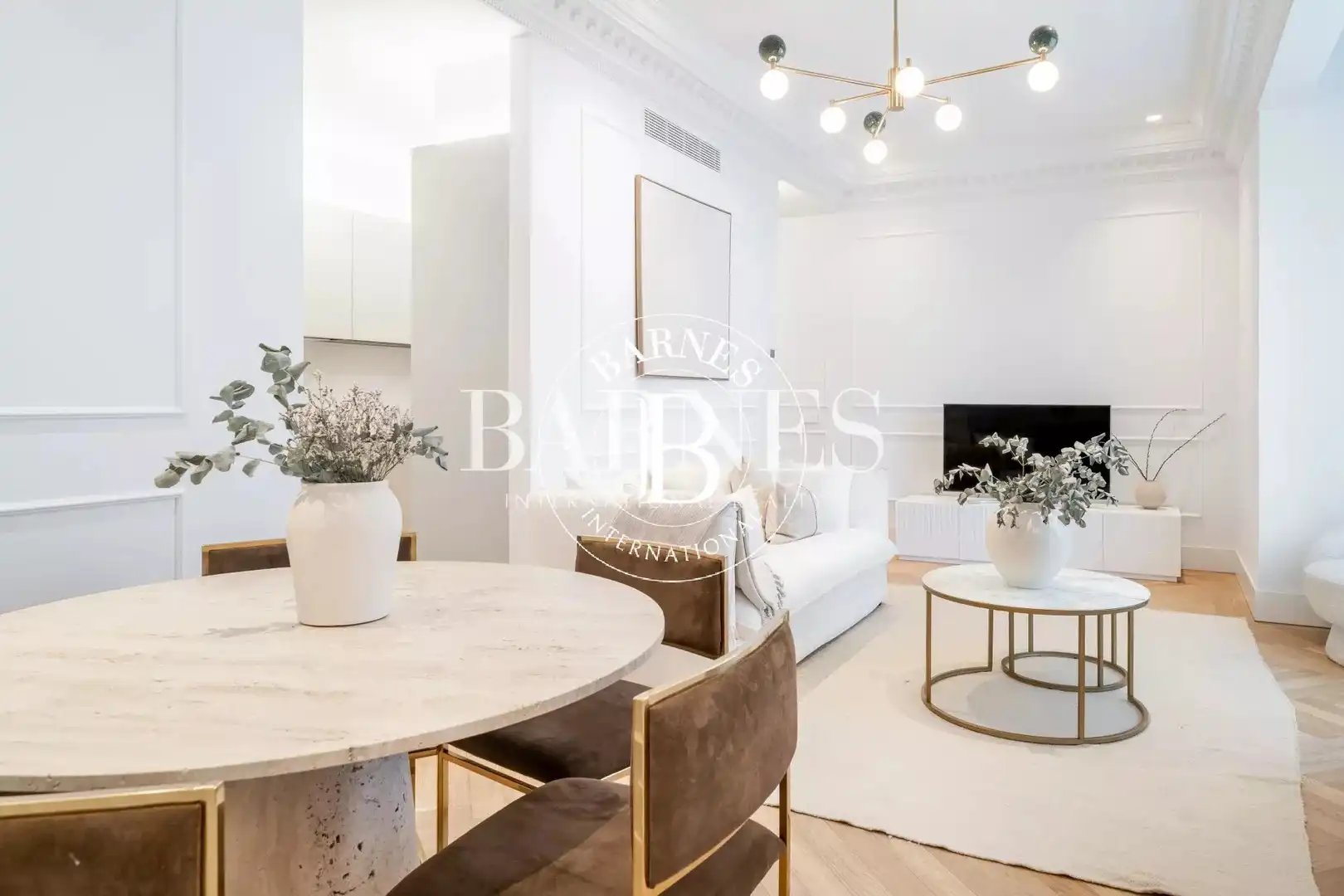 Sala de estar de Piso de alquiler en Madrid con Aire acondicionado, Calefacción y Amueblado