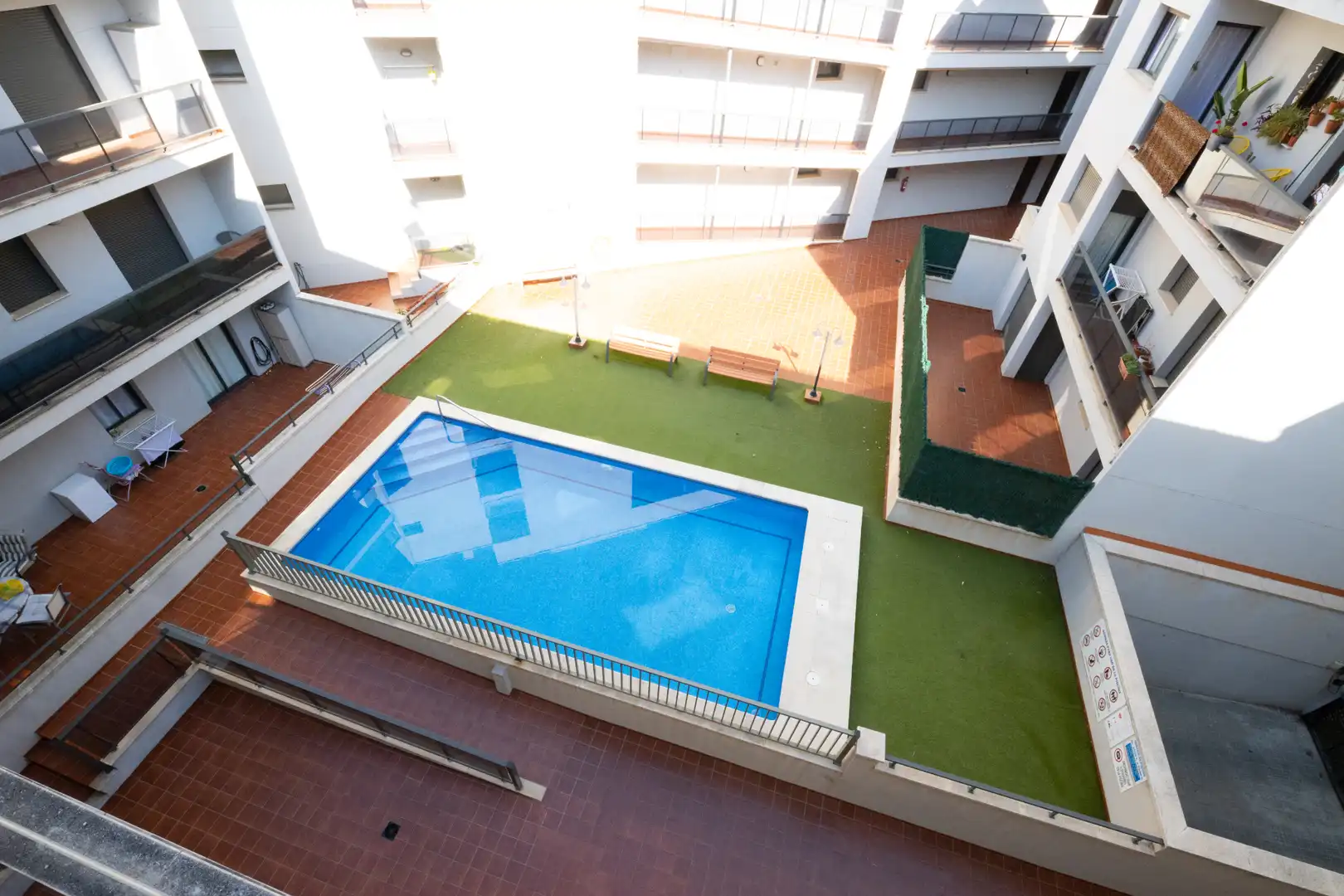 Swimming pool of Duplexes for sale in L'Ampolla  with Air Conditioner, Heating and Terrace