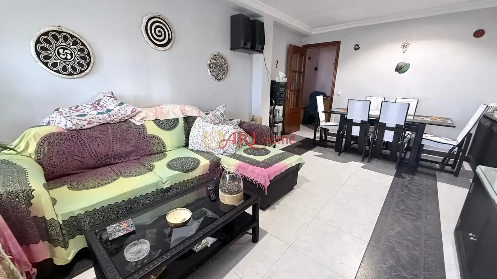 Living room of Flat for sale in Madrid  with Air Conditioner and Heating