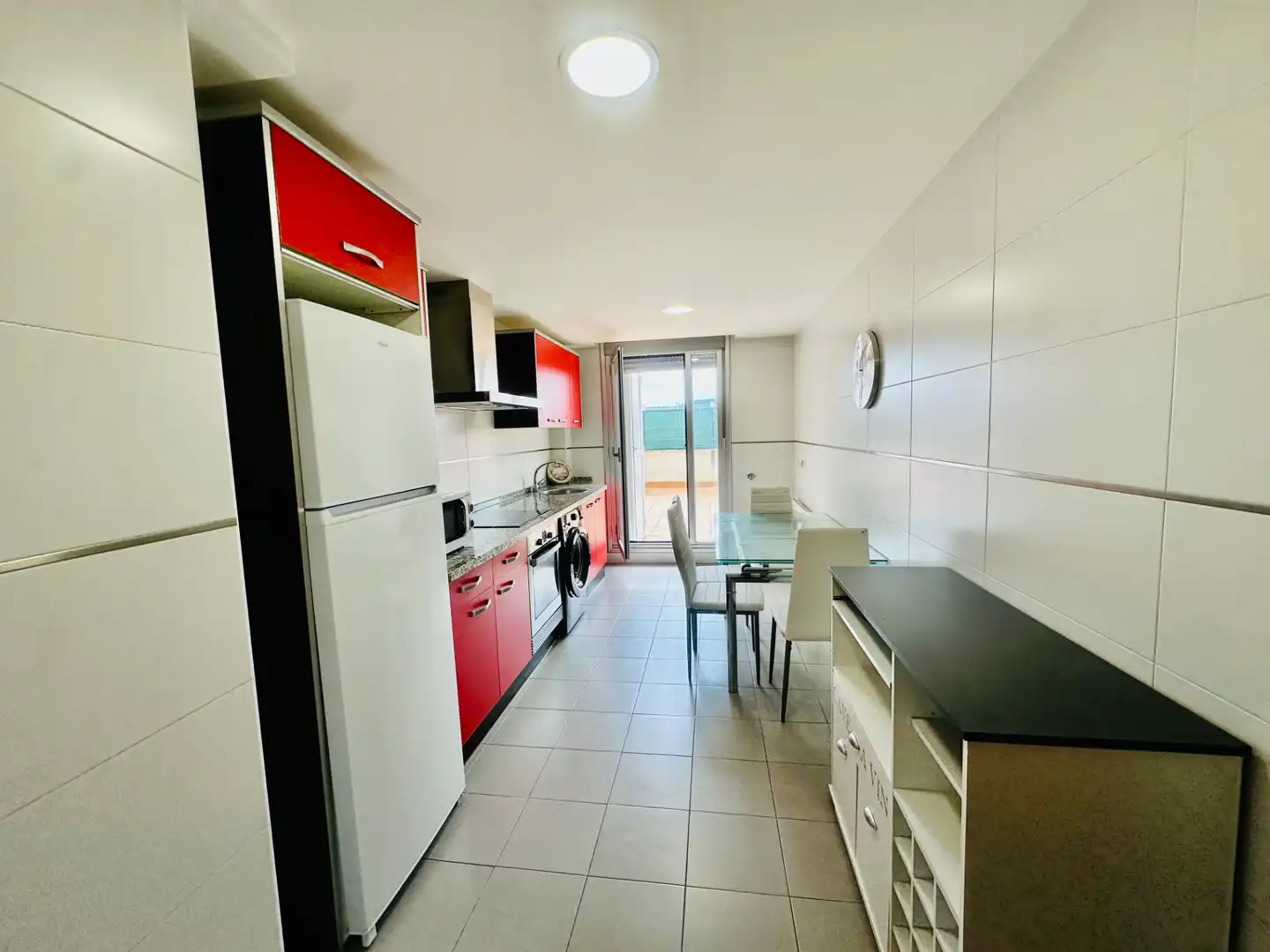 Kitchen of Apartments for rent in León Capital   with Heating, Parquet flooring and Terrace