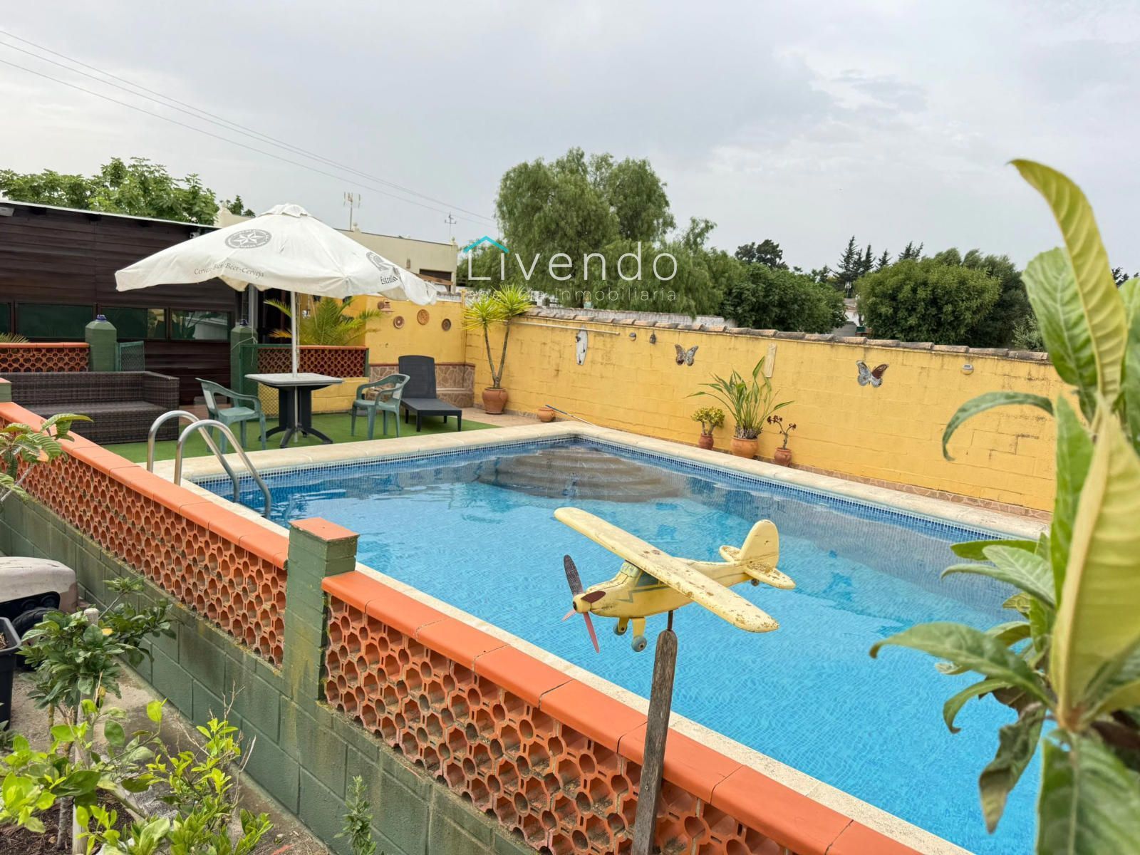 Piscina de Casa o xalet en venda en Chiclana de la Frontera amb Traster, Piscina i Moblat